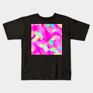 omg retro pattern abstract Kids T-Shirt